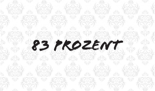 Zahl des Monats:	83 %