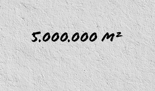 Zahl des Monats:	5 Millionen Quadratmeter
