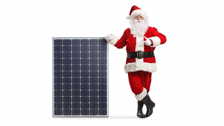 Der Weihnachtsmann und sein Wunsch nach einer klimafreundlichen Immobilie