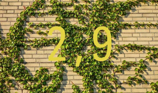 Zahl des Monats Februar: 2,9 Prozent